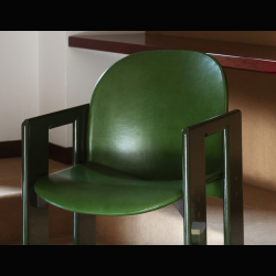 DIALOGO ARMCHAIR .  by Scarpa . white laquered edition