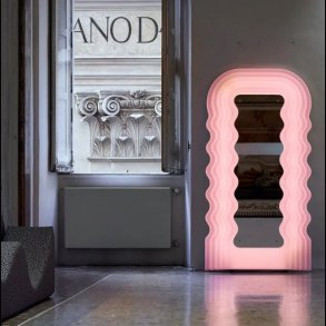 ULTRAFRAGOLA MIRROR . ETTORE SOTTSASS  JR. . BY POLTRANOVA 