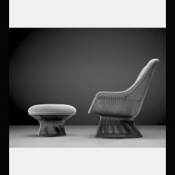 PLATNER LOUNGE EASY CHAIR  . KNOLL 