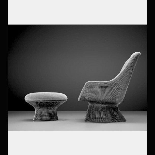 PLATNER LOUNGE EASY CHAIR  . KNOLL 