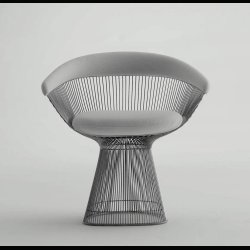 PLATNER CHAIR . DINING  . BY KNOLL 