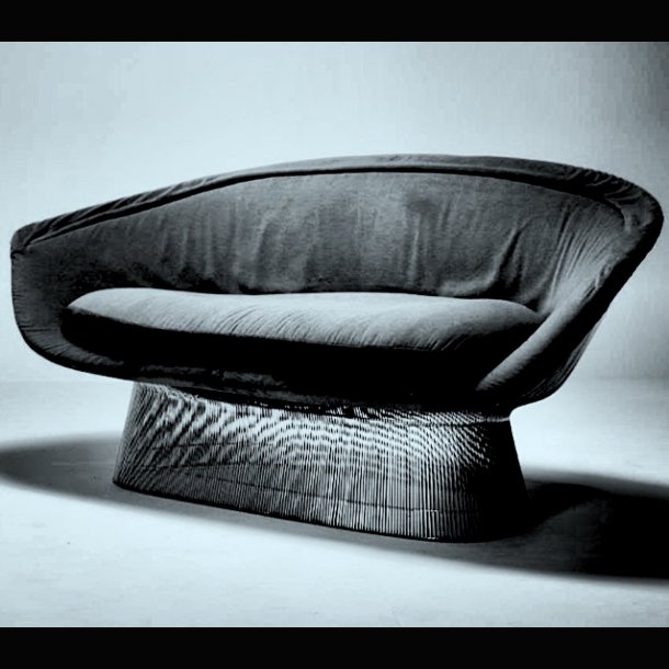 WARREN PLATNER SOFA . SOLD 