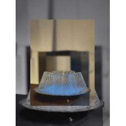 GLASS TUMBLERS . HOT OR COLD DRINKS  .  6 PIECES 