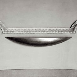 CIOTOLA CONSOLE SILVER  . 140 CM . COLLECTORS PIECE . BY META MEMPHIS 