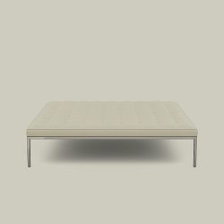 FLORENCE KNOLL BENCH RELAX . POUF  . COFFEE TABLE  . KNOLL 