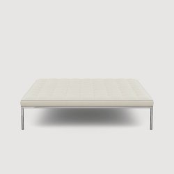 FLORENCE KNOLL BENCH RELAX . POUF  . COFFEE TABLE  . KNOLL 