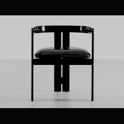 PIGRECO CHAIR . BY SCARPA . LAQUERED EDITION 