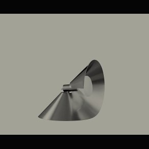 STEEL TABLE LAMP  . DANISH DESIGN 