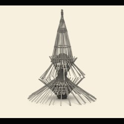 RATTAN LAMP . JANINU &amp; DICK JAN ROL . DISDEROT 