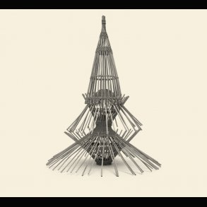 RATTAN LAMP . JANINU & DICK JAN ROL . DISDEROT 