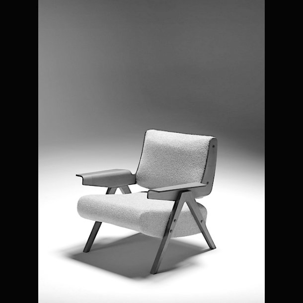 LINA ARMCHAIR wool . GIANFRANCO FRATTINI 