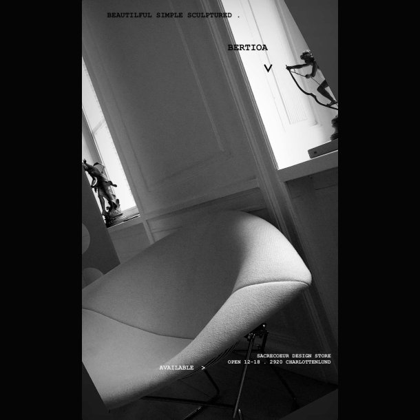 BERTOIA DIAMOND LOUNGE CHAIR .  KNOLL