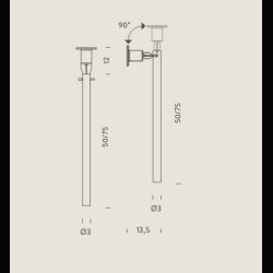 CANNA WALL LAMP . CASTIGLIONI . NEMO