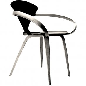 NORMAN CHERNER CHAIR . BLACK ELEGANCE
