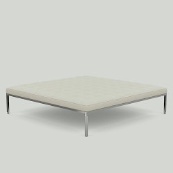 FLORENCE KNOLL BENCH RELAX . POUF  . COFFEE TABLE  . KNOLL 