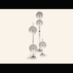 FLEUR D' OLIVIER MOURGUE  . FLOOR LAMP 2093 / 225 . 1969