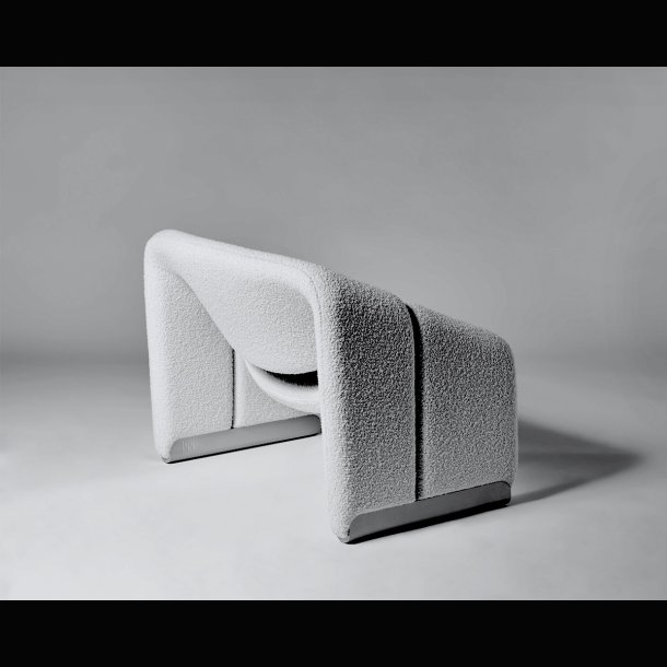 GROOVY CHAIR BOUCLE IVORY  . pierre paulin . 3 in stock 