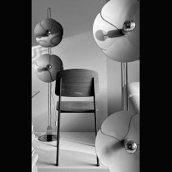 FLEUR DE OLIVIER MOURGUE  . FLOOR LAMP 2093 / 225 . 1969