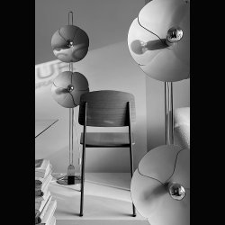 FLEUR D' OLIVIER MOURGUE  . LAMP 2093 / 150 . 1969