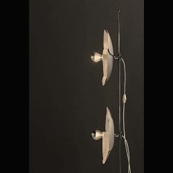 FLEUR D' OLIVIER MOURGUE  . FLOOR LAMP 2093 / 225 . 1969