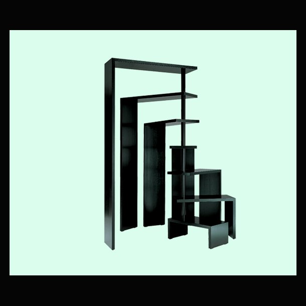 JOY ! SHELVING BY ACHILLE CASTIGLIONI . ZANOTTA 