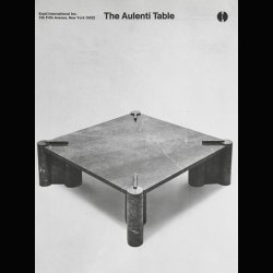 JUMBO TABLE . GAE AULENTI 1965 . KNOLL 