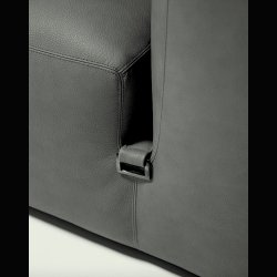 LE MURA . IVORY LEATHER . MARIO BELLINI . 