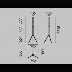 SUPERWIRE F . FLOOR LAMP . BY FORMAFANTASMA . IT 