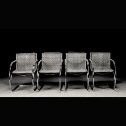 MR RATTAN CHAIR . MIES VAN DER ROHE . KNOLL 