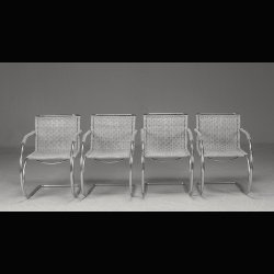 MR RATTAN CHAIR . MIES VAN DER ROHE . KNOLL 