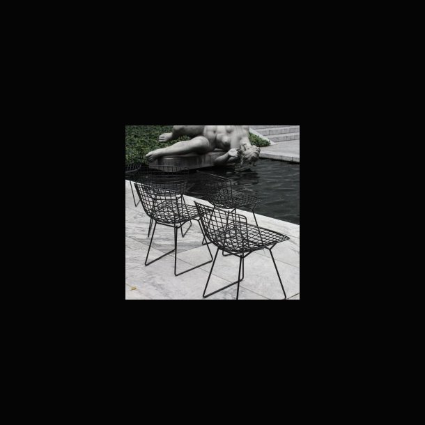 BERTOIA DINNG  &amp; SIDE CHAIRS . OUTDOOR/ INDOOR FURNITURE KNOLL