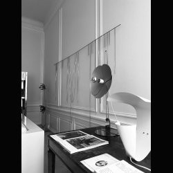 FLEUR D' OLIVIER MOURGUE  . TABLE LAMP . 1969