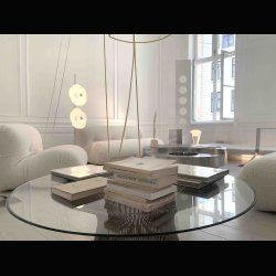 OLIVIER MOURGUE FLOWER LAMP 