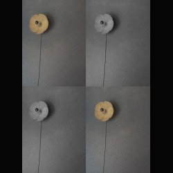 OLIVIER MOURGUE FLOWER . WALL LAMP 