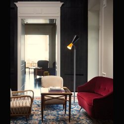 PARLIMENT FLOOR LAMP . LE CORBUSIER