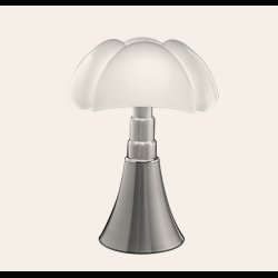 PIPISTRELLO LAMP WHITE  . GAE AULENTI 1965 . MARTINELLI LUCE 
