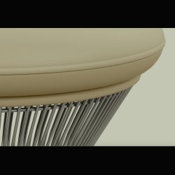 PLATNER STOOL . KNOLL . DESIGN WARREN PLATNER 1966