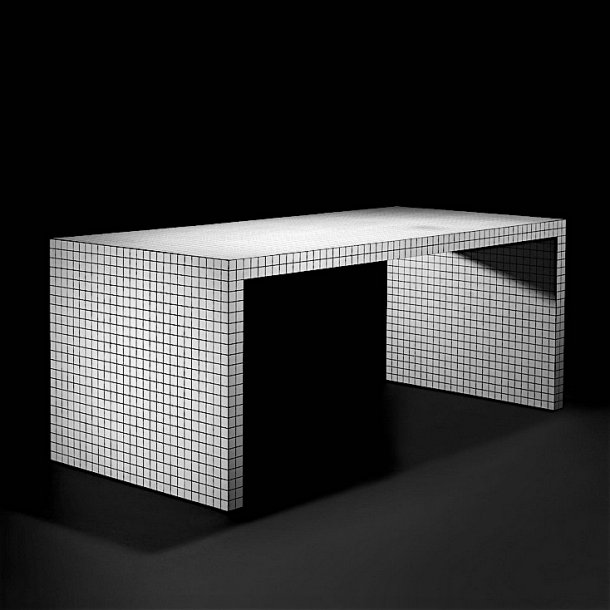 QUADERNA DESK 1970 . SUPERSTUDIO . ZANOTTA