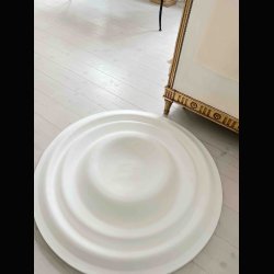 GIANT GYPSUM ARTWORK . BY  L. WEIMANN 