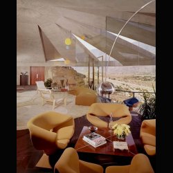 RIBBON CHAIR .  IVORY  .  BY PIERRE PAULIN 1966 