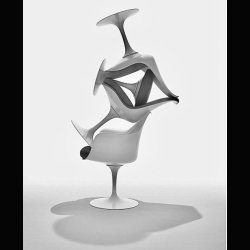 SAARINEN  . TULIP CHAIRS  . KNOLL 