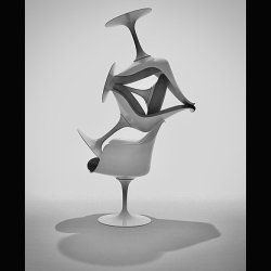 SAARINEN TULIP ARM CHAIR . BY KNOLL 