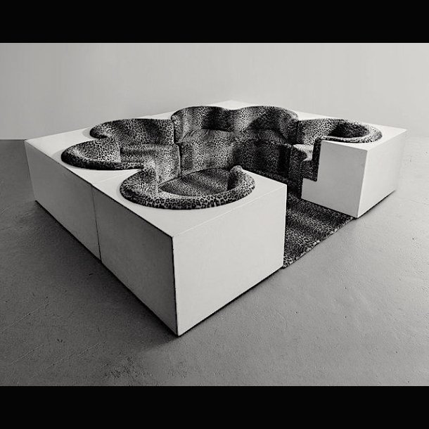 SAFARI SOFA LEOPARD . BY ARCHIZOOM  ASSOCIATI . FOR POLTRONOVA 