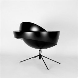 SATURN TABLE LAMP . SERGE MOUILLE 