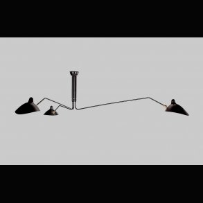 SERGE MOUILLE CEILING LAMP 3 ARMS