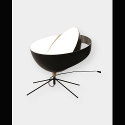 SATURN TABLE LAMP . SERGE MOUILLE 