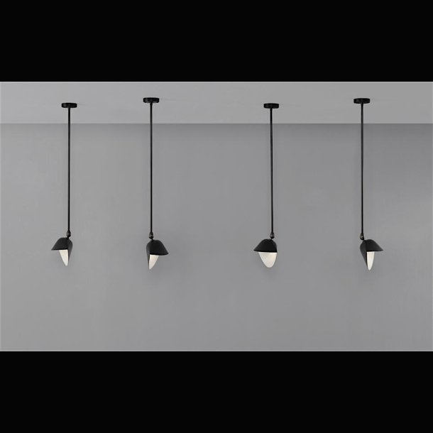 SERGE MOUILLE BIBLIOTHEQUE . CEILING AND WALL LAMP 