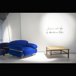 SESANN LEATHER ARMCHAIR . BY GIANFRANCO FRATTINI 