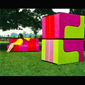 SOFO 1 & 2 . MODULE SOFA BY SUPERSTUDIO . POLTRONOVA ITALY 