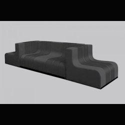 SOFO 1 &amp; 2 . RADICAL ITALIAN MODULE SOFA BY SUPERSTUDIO . POLTRONOVA ITALY 